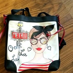 Brighton Paris Themed Purse
